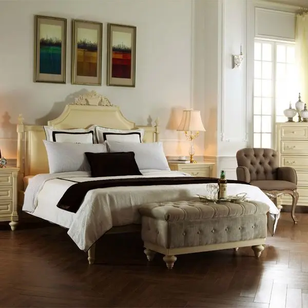 Dormitor stil Provence - Design rustic si romantic