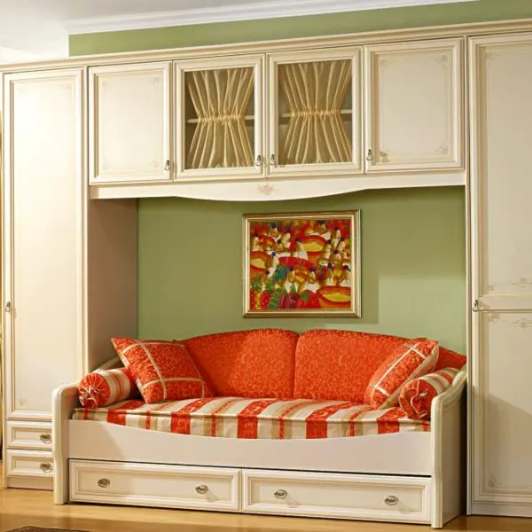Dormitor din PAL pentru copii - Design vesel si rezistent