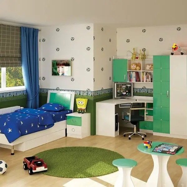 Dormitor Copii - Design ergonomic si culori vesele